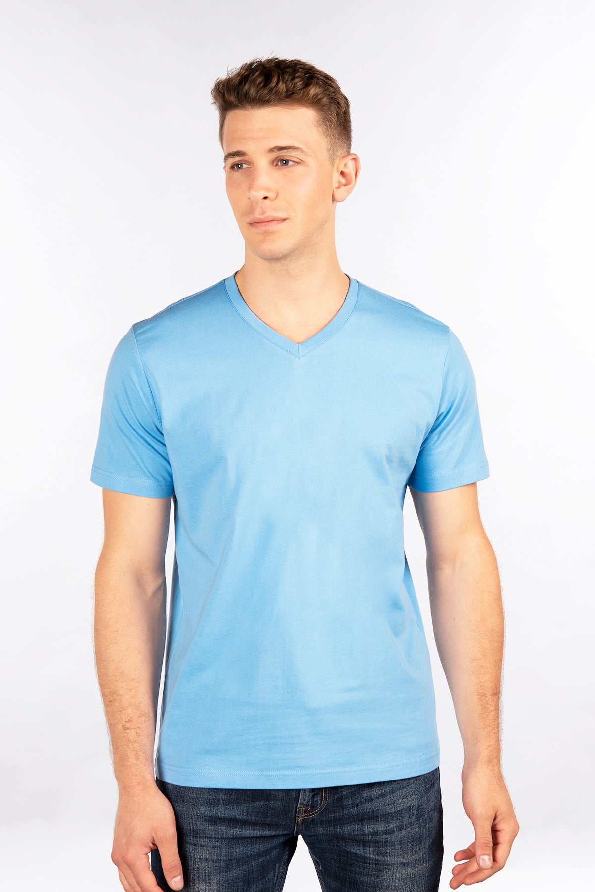 Fitted T-Shirt, V Neck – CITYLAB USA Fitted T-Shirt, V Neck – CITYLAB USA